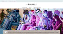 Desktop Screenshot of mobile.emiliopucci.com