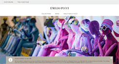 Desktop Screenshot of live.emiliopucci.com